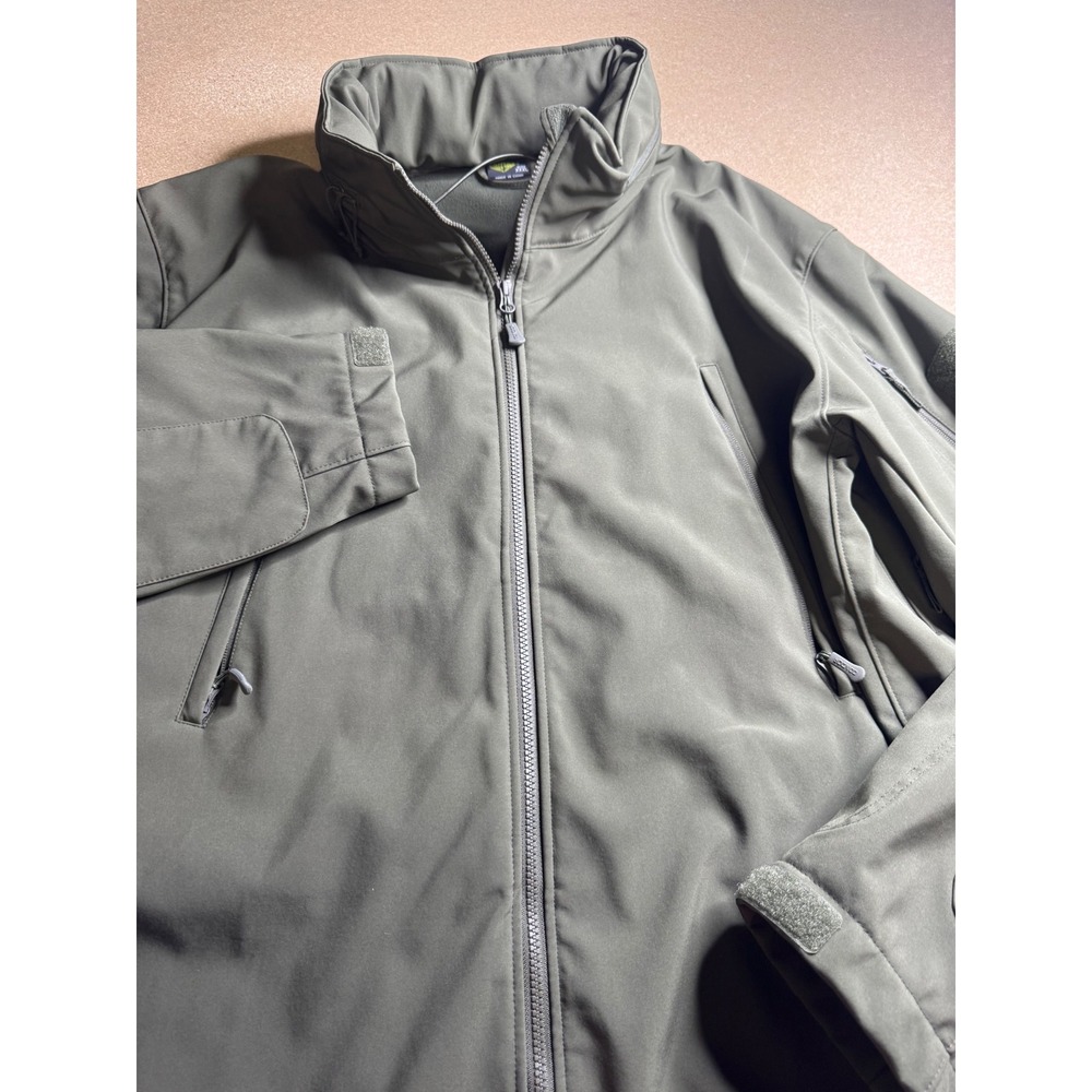 Condor Summit Softshell Jacket Mens XXXL Green Tactical Fleece Lined Hooded 602